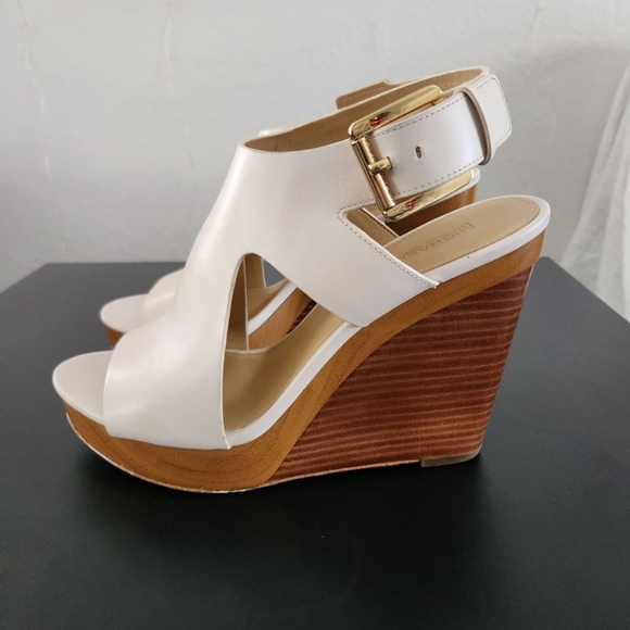 Michael Kors Josephine Wedges Size 7.5 - Picture 4 of 8